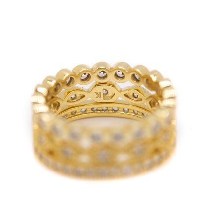 Triple Stack Ring Rings athenadesigns 