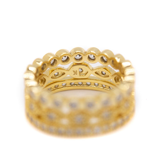 Triple Stack Ring Rings athenadesigns 