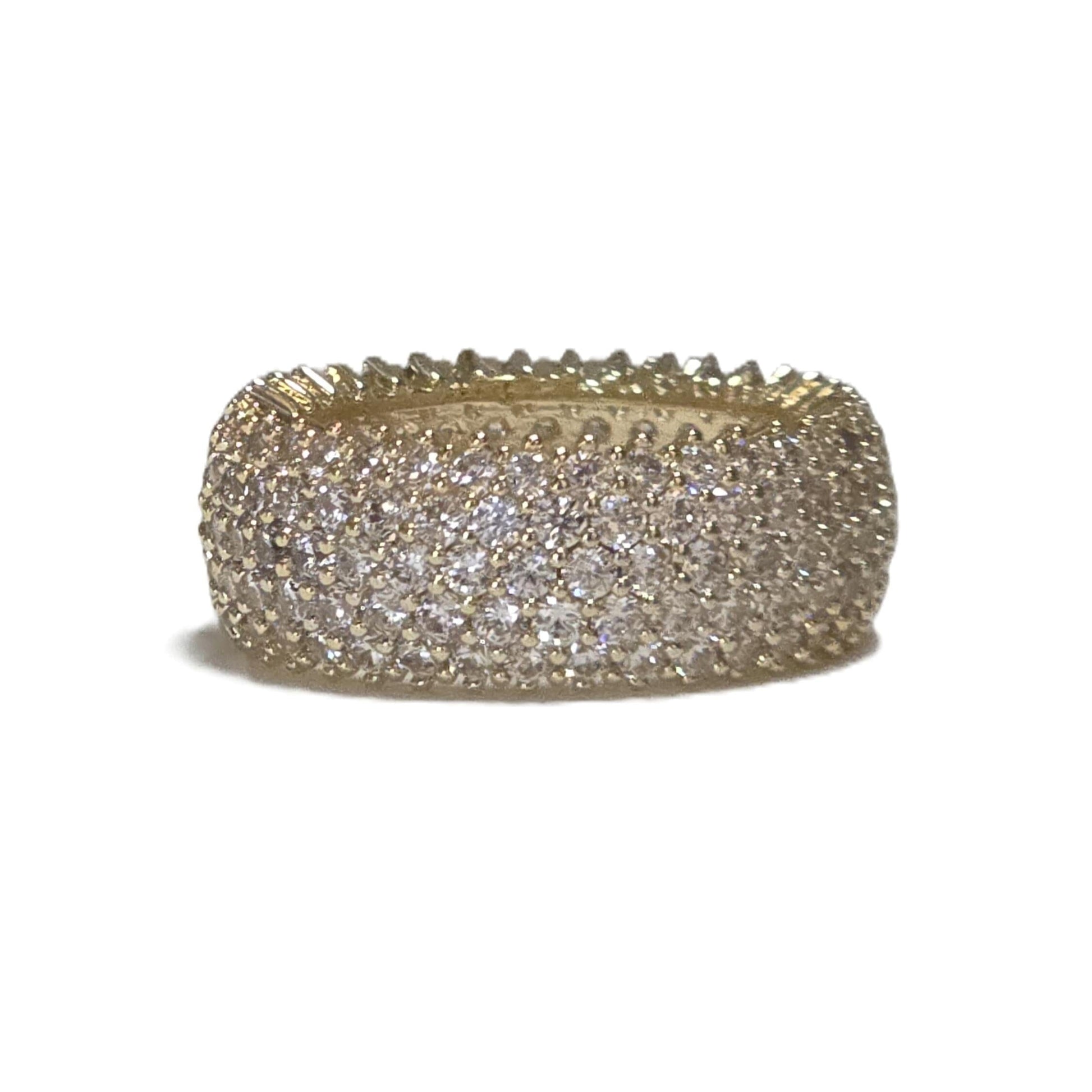 All Around CZ Ring Rings athenadesigns RGG45 Gold 