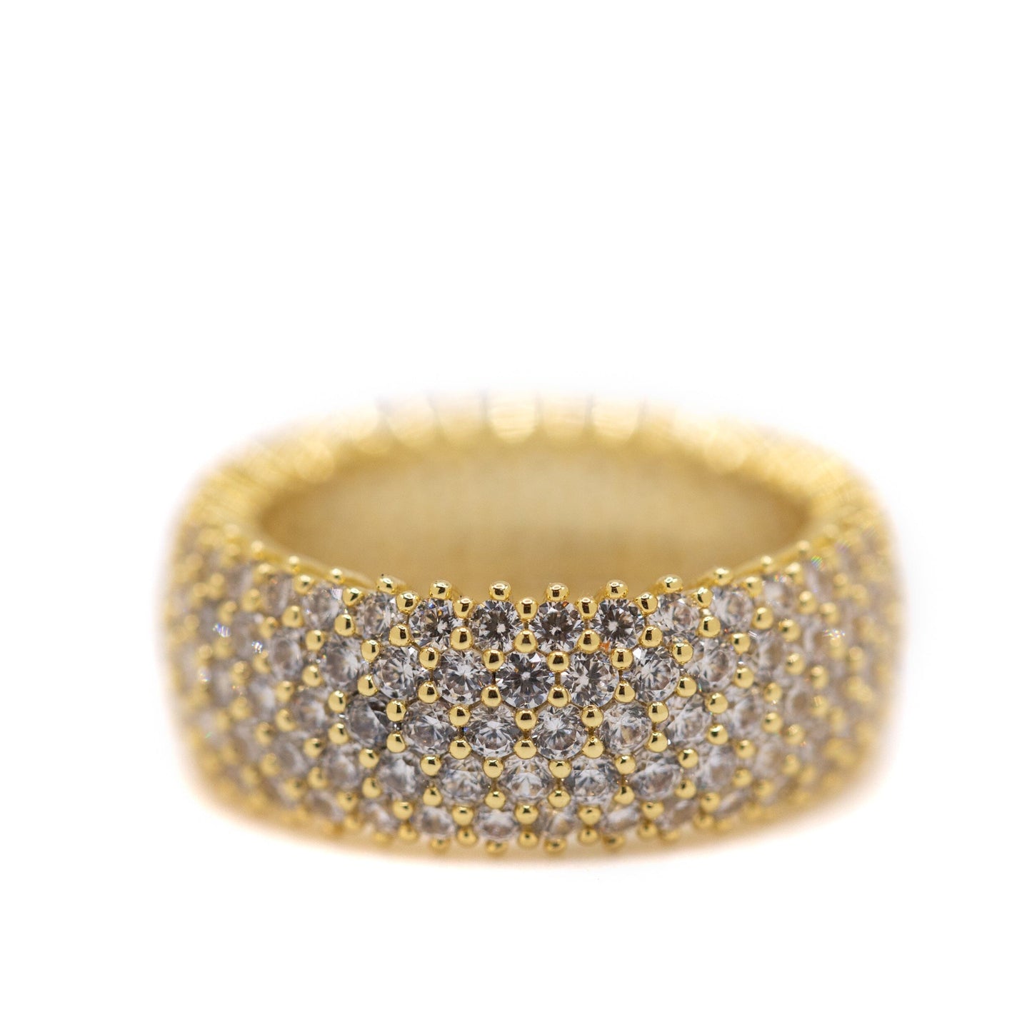 All Around CZ Ring Rings athenadesigns RGG45 Gold / 6 
