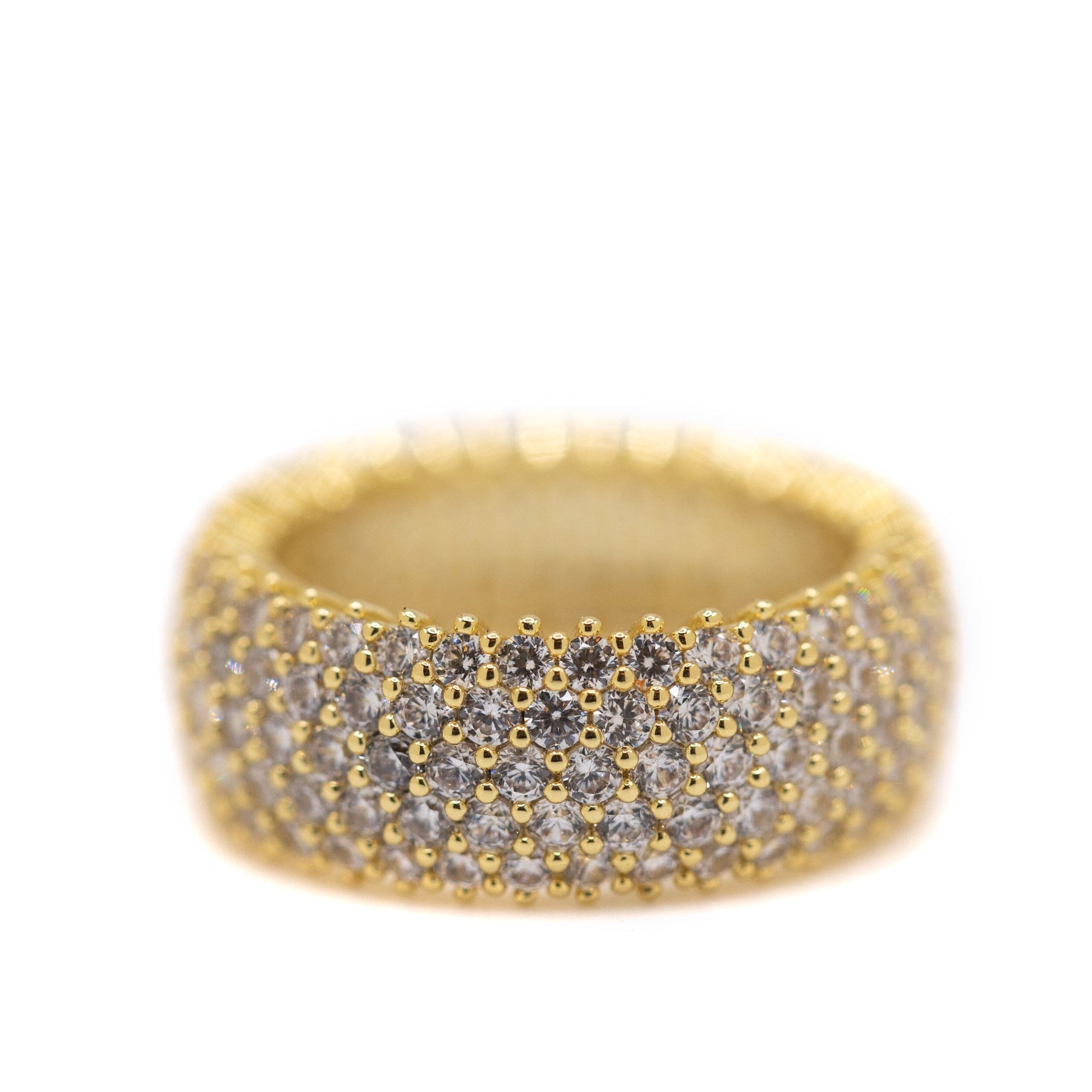 All Around CZ Ring Rings athenadesigns RGG45 Gold / 6 