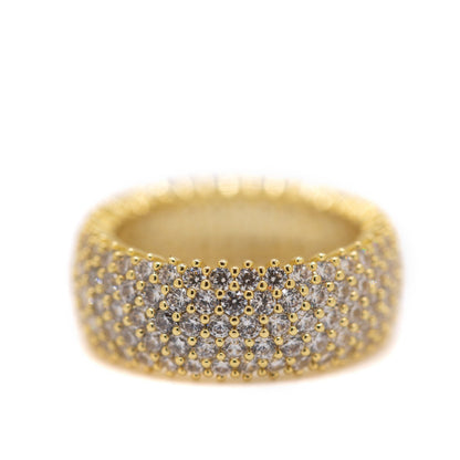 All Around CZ Ring Rings athenadesigns RGG45 Gold / 6 