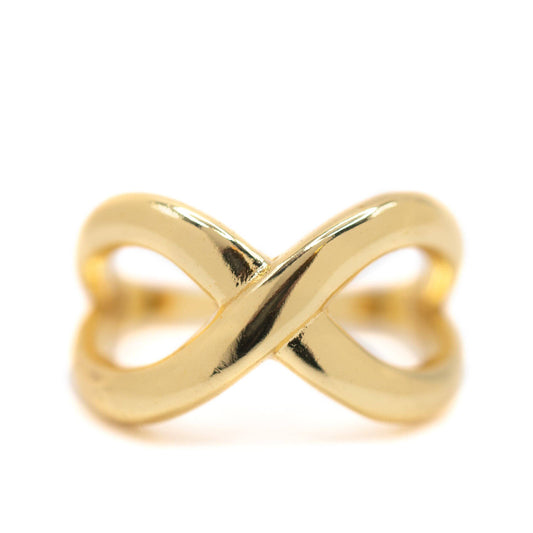 Infinity Ring Rings athenadesigns WRGG548 Gold 