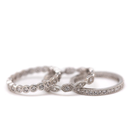 Triple Stack Ring Rings athenadesigns 