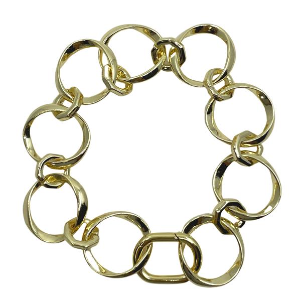 Chunky Chain Bracelet: 'Twist Chain' (BCG46TWST) Bracelet athenadesigns 