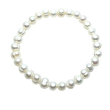 Load image into Gallery viewer, Fresh Water Pearl Bracelet: 6/7mm or 9mm (BG30/9) Bracelet athenadesigns 6/7mm:BB30/6 
