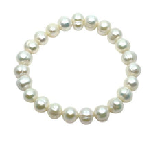 Load image into Gallery viewer, Fresh Water Pearl Bracelet: 6/7mm or 9mm (BG30/9) Bracelet athenadesigns 9mm: BG30/9 
