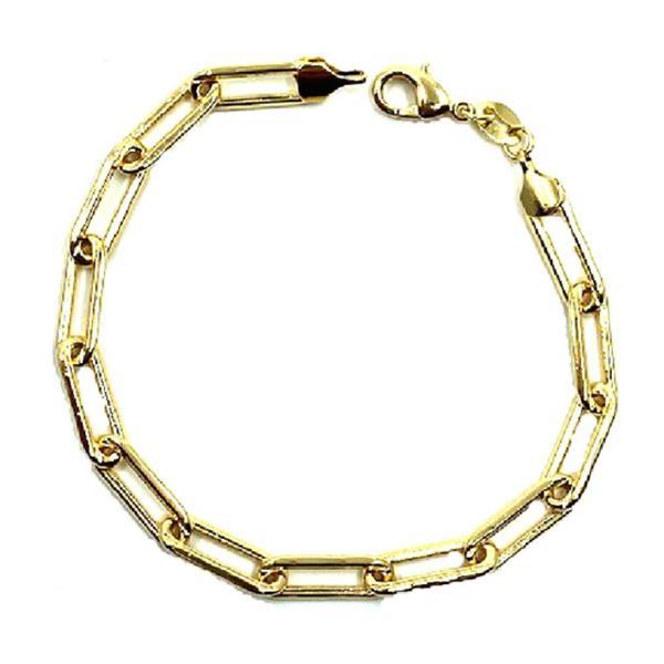 Link Bracelet: Gold Vermeil (BCG481) Bracelet athenadesigns 