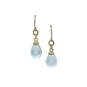 Pearl Drop Earring: Gold (ECG3840) Earrings athenadesigns 