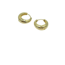 Load image into Gallery viewer, Hoop: Simple Gold Plated: Available in Small &amp; Medium Sizes (EGH408/__) Earrings athenadesigns Small: EGH408/13 

