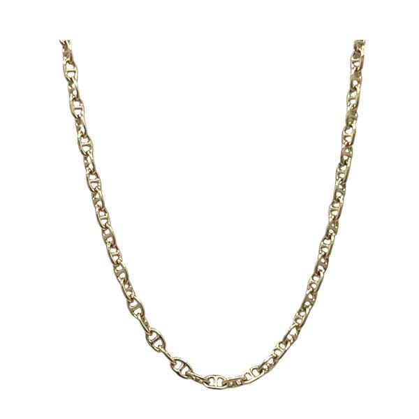 Chain: 'Mariner's' Gold Plated: Available in 16
