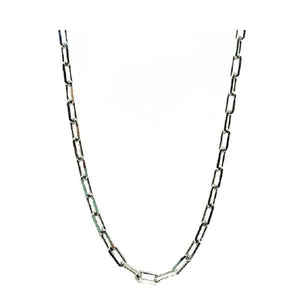 Link Necklace: Small Link 18": Sterling (NC480/18) Necklaces athenadesigns 