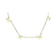 Load image into Gallery viewer, Mama Necklace: Gold Vermeil (NGCH40MAMA) Necklaces athenadesigns 
