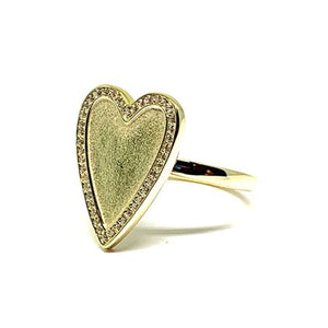 Heart Ring:Gold Fill (RG645) Also in Rose Gold Vermeil Rings athenadesigns 