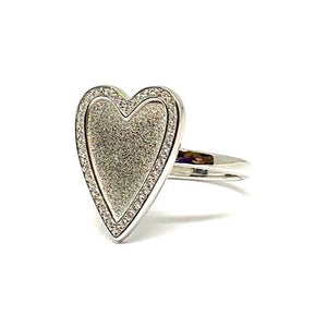 Heart Ring: Sterling (RS645) Rings athenadesigns 6: RS645/6 